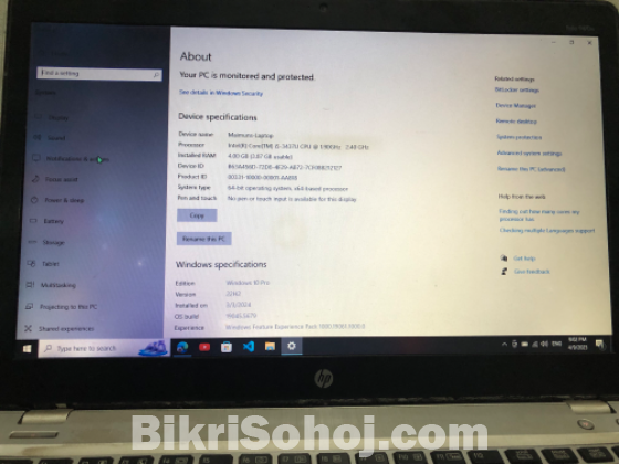 Hp elite book